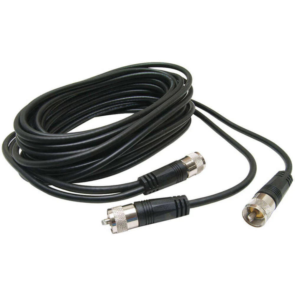 Coaxkabels met connectoren